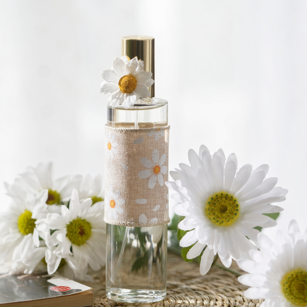 Parfum d'ambiance, Bergamote, gardenia, musc, Soleil d'été, Amélie & Mélanie